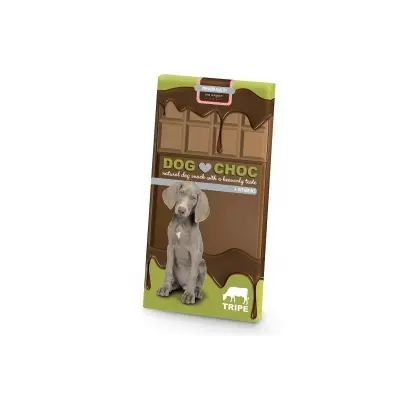 EBI DogChoc Tripe 100 g - Шоколад за кучета, шкембе