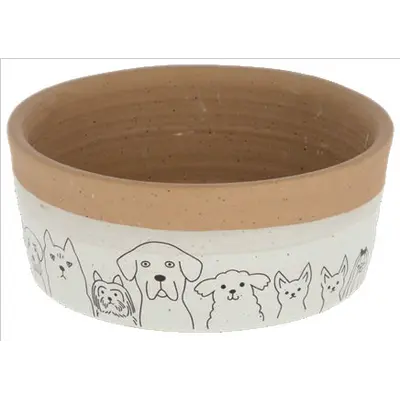 Kerbl Ceramic Bowl Hungry - Керамична купа, 250 мл