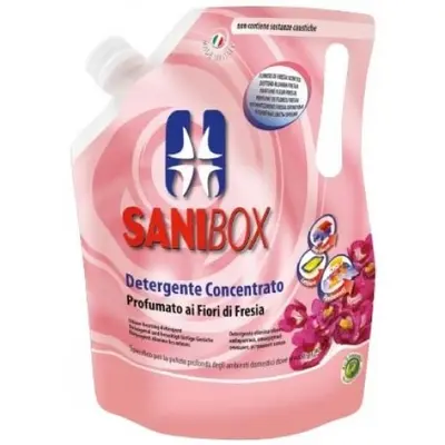 Professional Pets Sanibox  FIORI di FRESIA - концентрат, почистващ препарат с аромат на фрезия - 1000 мл