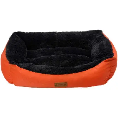 Dubex JELLYBEAN оранжево/черно  S - Меко легло - 50 x 38 x 19 см