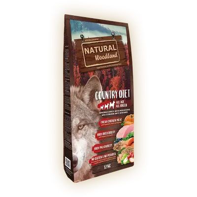 Natural Woodland Country Diet - с прясно месо от пуйка и пиле