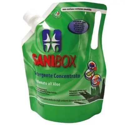 Professional Pets Sanibox ALOE - концентрат, почистващ препарат с аромат на алое - 1000 мл
