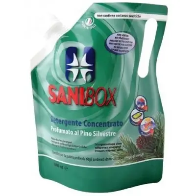 Professional Pets Sanibox PINO SILVESTRE - концентрат, почистващ препарат с аромат на бял бор - 1000 мл