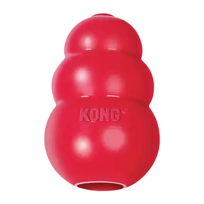 Kong Classic M , red - играчка за кучета с тегло от 7 до 16 кг, червена