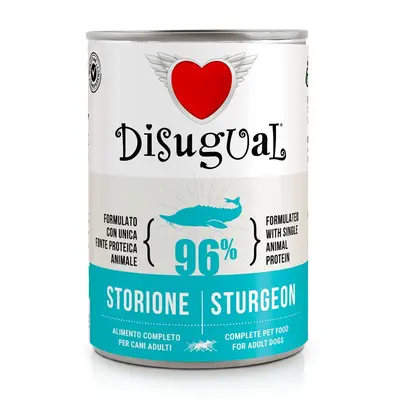 Disugual Sturgeon - пълноценна храна за кучета с един източник на животински протеин, с есетра