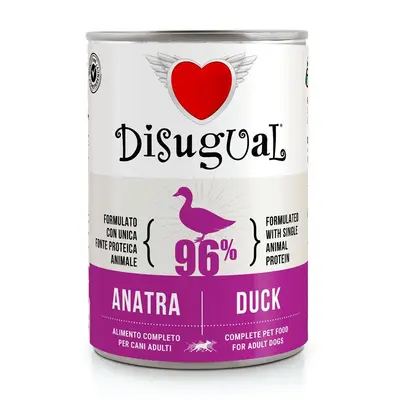 Disugual Duck - пълноценна храна за кучета с един източник на животински протеин, с патешко
