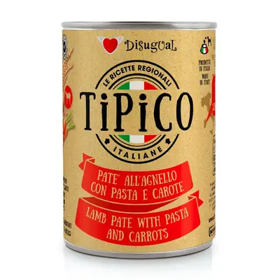 Disugual TIPICO Lamb Pate with Pasta and Carrot - с агнешко, паста и моркови