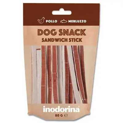 Inodorina - Сандвич пръчки пиле и риба треска - 80 гр.