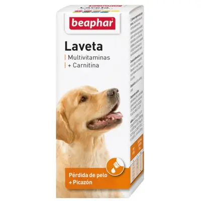 Beaphar Laveta - витаминни капки за кучета - 50 мл.