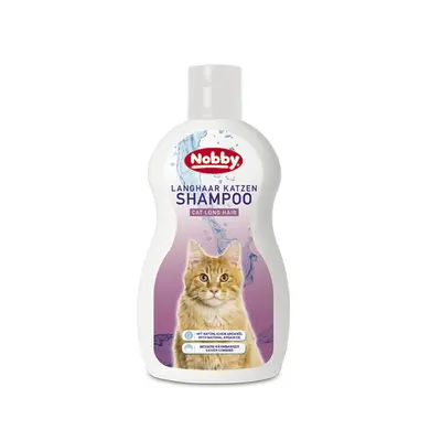 Nobby Cat Long Hair Shampoo - Шампоан за дългокосмести котки - 300 мл