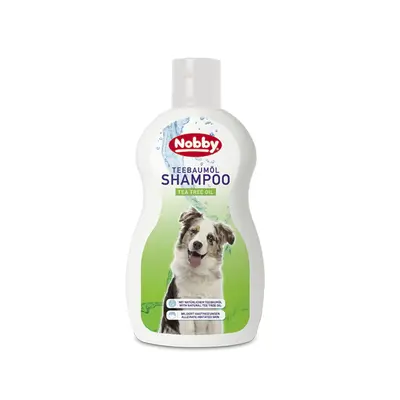 Nobby Tea Tree Oil Shampoo - Шампоан, отблъскващ паразитите и облекчаващ дразненето на кожата - 300 мл