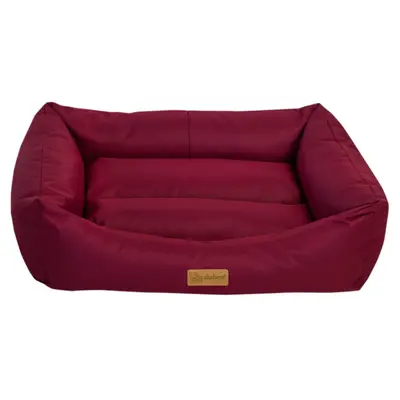 Dubex GELATO bed Large - Водоустойчиво меко легло, бордо, 78 x 60 x 22 см