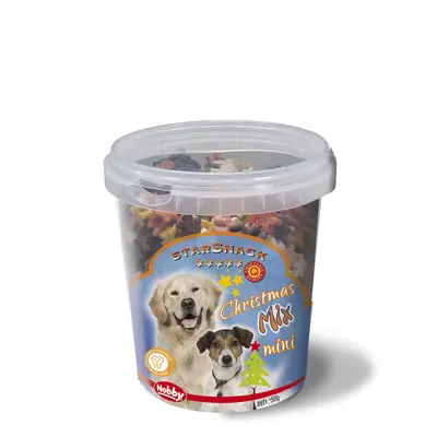 Nobby StarSnack Christmas Mix MINI - Коледни лакомства микс - 500 гр