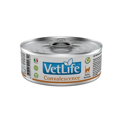 Farmina Vet Life Feline Convalescence –  Пълноценна диетична храна за котки за хранително възстановяване 85г