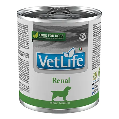 Farmina Vet Life Renal - пълноценна диетична храна за кучета с бъбречна недостатъчност 400гр