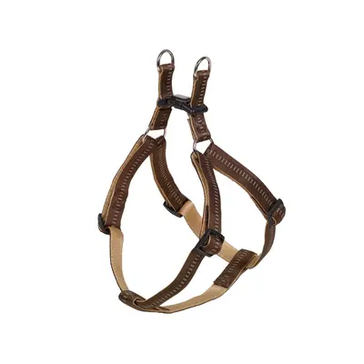 Nobby Soft Grip Harness - нагръдник за кучета, кафяв цвят, различни размери-40-56 см./15 мм.