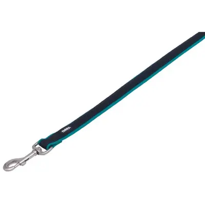 Nobby Mesh Preno Leash - повод за кучета, цвят тюркоаз, различни размери-120 см./ 25-35 мм.