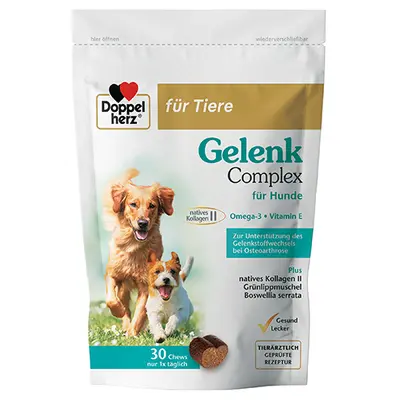 Doppelherz für Tiere Joint Complex - добавка за кучета за здрави стави - 30 хапки