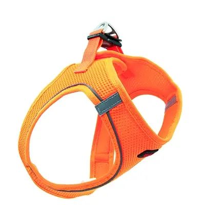 Dubex AIR MESH Harness - нагръдник за кучета, оранжев, различни рамери-S 30-32см./36-44см.