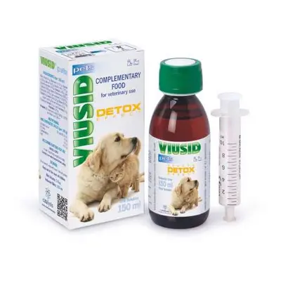 VIUSID Detox Pets - Пребиотик и пробиотик за кучета и котки - сироп 30 мл