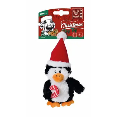 M-pets Christmas Penguin - Играчка за кучета плюшен коледен пингвин 20 см