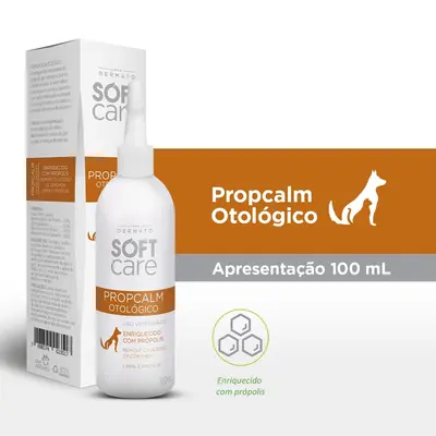 Soft Care Propcalm - Лосион за уши при бактериални ушни инфекции, 100 мл