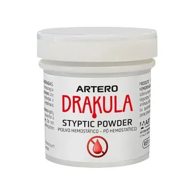 Artero Styptic Powder Drakula - Кръвоспираща пудра за употреба при кучета, 11.3 ГР