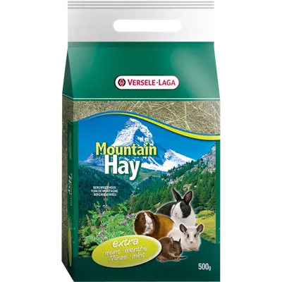 Versele-Laga Mountain Hay Mint – планинско сено с листа от мента, 500 гр