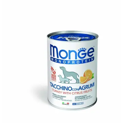 Monge Monoprotein Paté Turkey with Citrus Fruits - Консерва пастет с пуешко и цитрусови плодове - 400 г