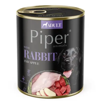 Piper  Adult Dog храна за кучета със заешко и ябълки, 800 г