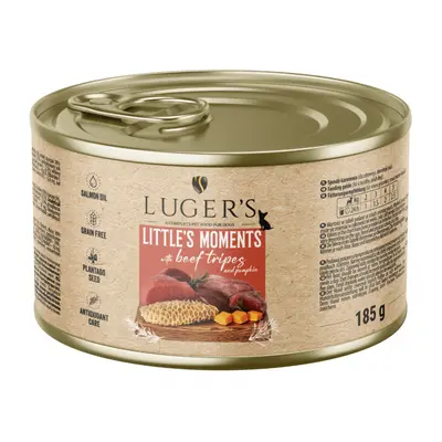 Luger`s  Dog храна за дребни породи кучета с говеждо шкембе, 185 г