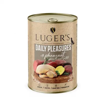 Luger`s  Dog храна за кучета с фазан и картофи, 400 г