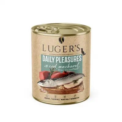 Luger`s  Dog храна за кучета с риба треска, 800 г