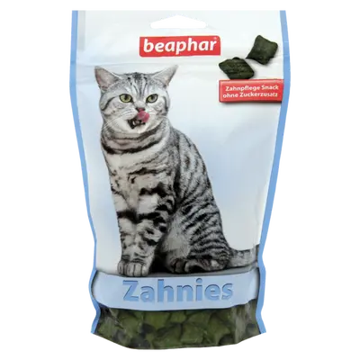 Beaphar  Zahnies - дентални хапки коте - 150 гр