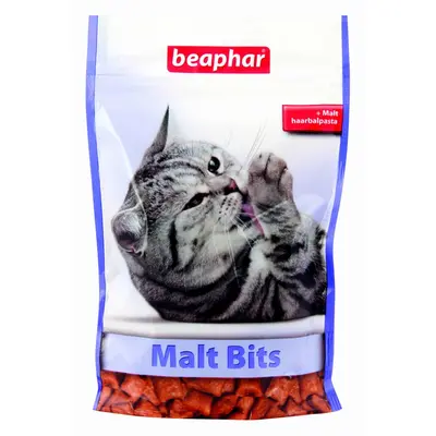 Beaphar  Malt Bits - малцови хапки за котки 150 гр