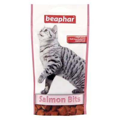 Beaphar  Salmon Bits - малцови хапки за котки сьомга 35 г