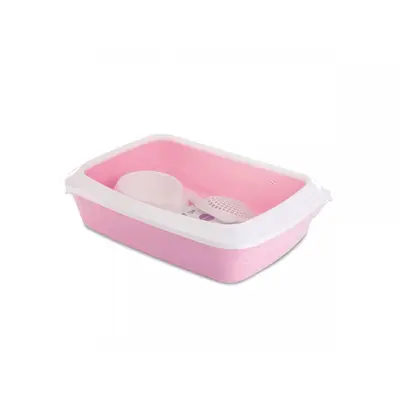 Savic  Iriz starter kit litter tray – комплект за котешка тоалетна, розов цвят