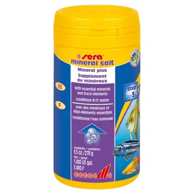 sera mineral salt 2200 мл, 2.5 кг - повишава минералния състав