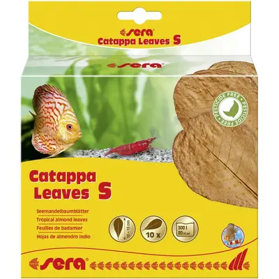 sera Catappa Leaves S 10-15 см, 10 броя