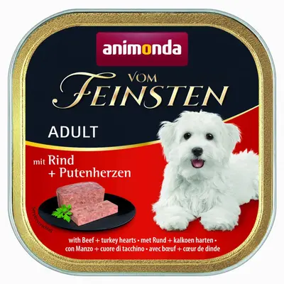 Animonda Vom Feinsten Classic телешко + сърца, 150 г