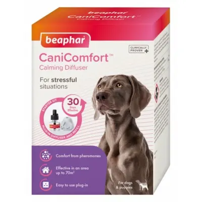 Beaphar Cani Comfort Refill - Резервен пълнител с феромони за успокояващ дифузер, 48 мл