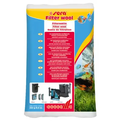 sera филтърна вата 250 г