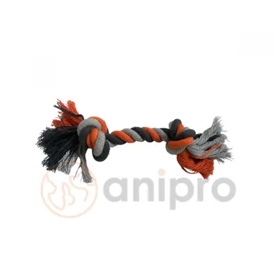 Anipro  Играчка въже сиво/оранжево, 40 см, 250-260 г
