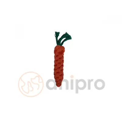 Anipro  Играчка морков въже 20 см, 55 г