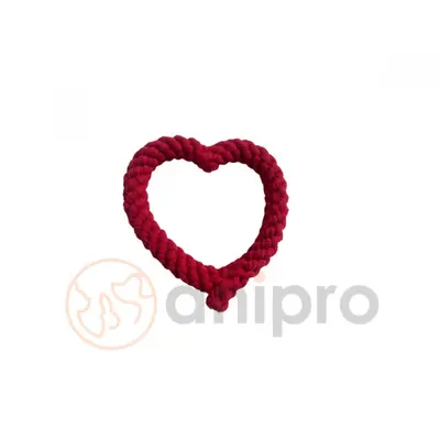 Anipro  Играчка сърце въже 18 см, 80 г