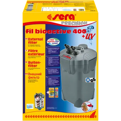 sera външен филтър sera fil Bioactive 400 + UV - 1100 л/ч за аквариуми до 400 л