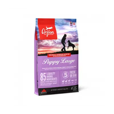 Orijen Puppy Large - суха храна за подрастващи кучета от едри породи - 11.4 кг