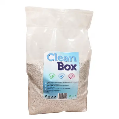 Clean Box Super Premium котешка постелка, натурал, 10 л