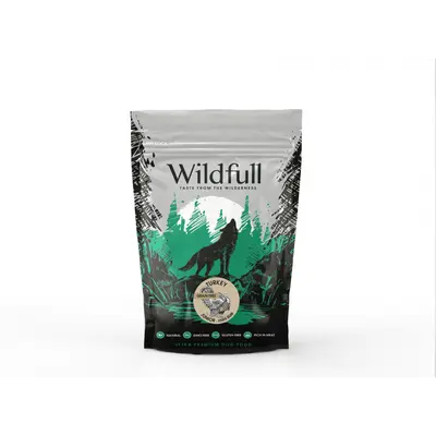 Wildfull  Dog Turkey Junior Mini Size - за малки кученца от мини породи, пуйка 500 г