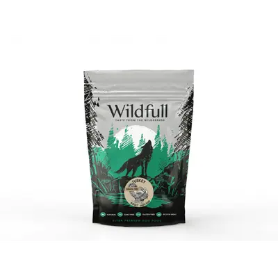 Wildfull  Dog Turkey Mini Size - за кучета от мини породи, пуйка 500 г